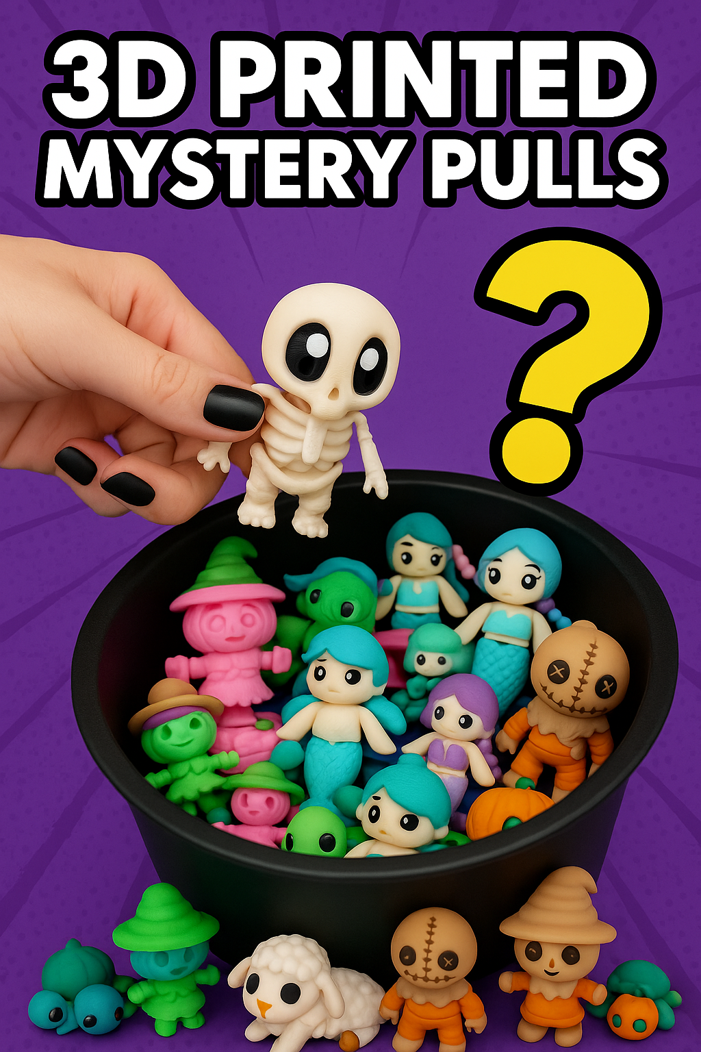 3D Printed Mystery Pull Bags!