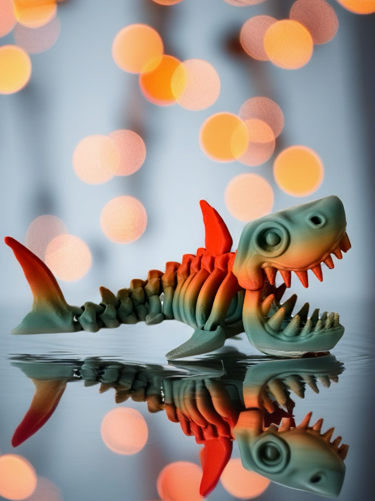 Chompy Ocean Chaos - Articulated Shark