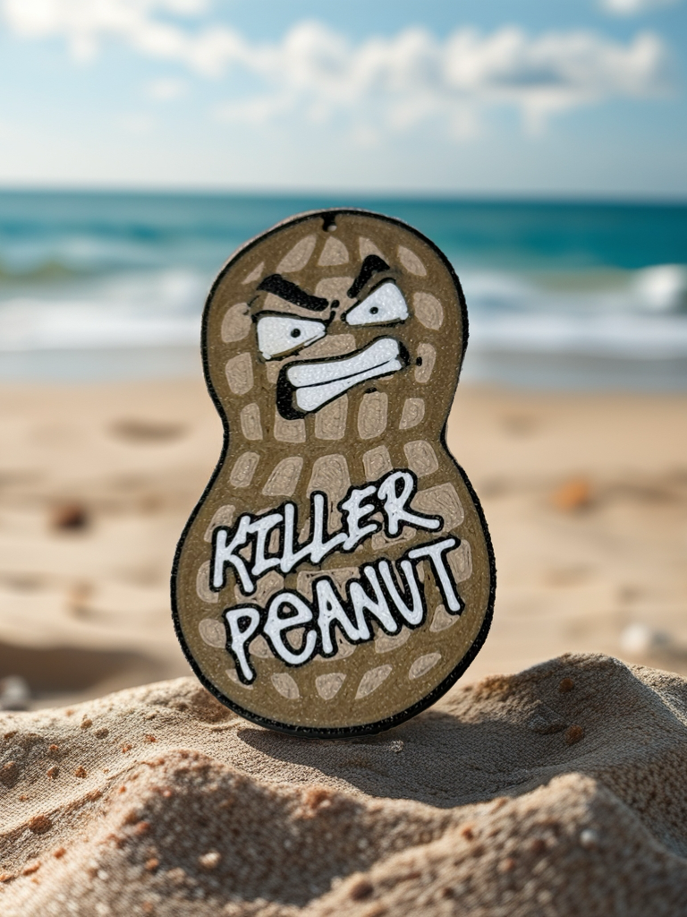 Killer Peanut Keychain