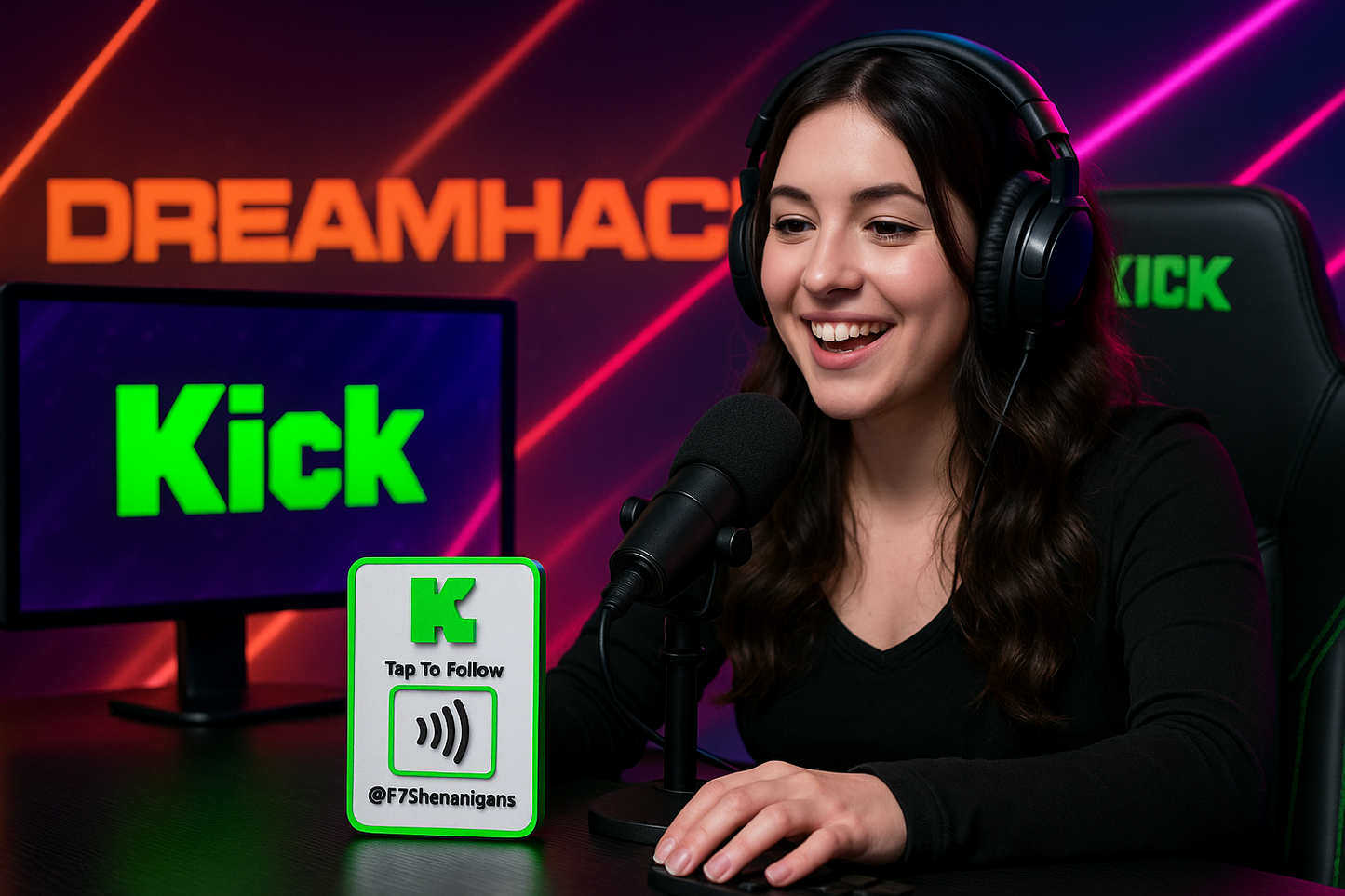 3D Kick NFC SMART SIGN for Creators!