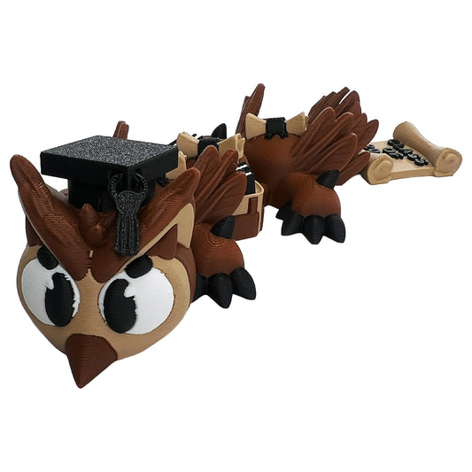 Graduation Owl Dragon