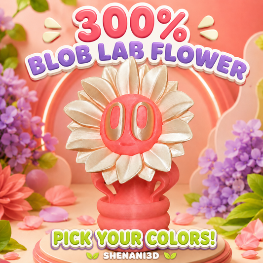300% Blob Flower