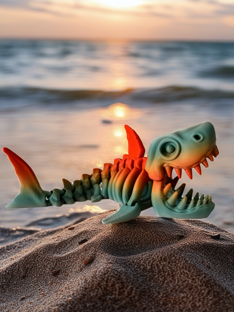 Chompy Ocean Chaos - Articulated Shark