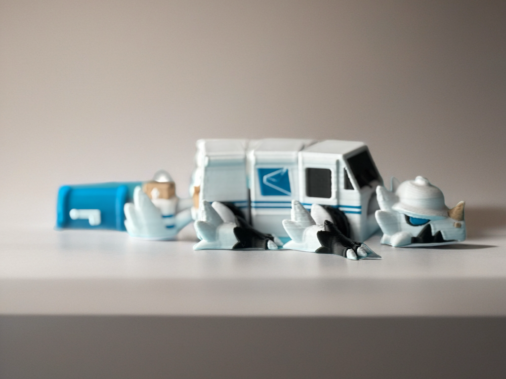 Mailman Dragon – Designed by StevenWolfStudio 🐉📬
