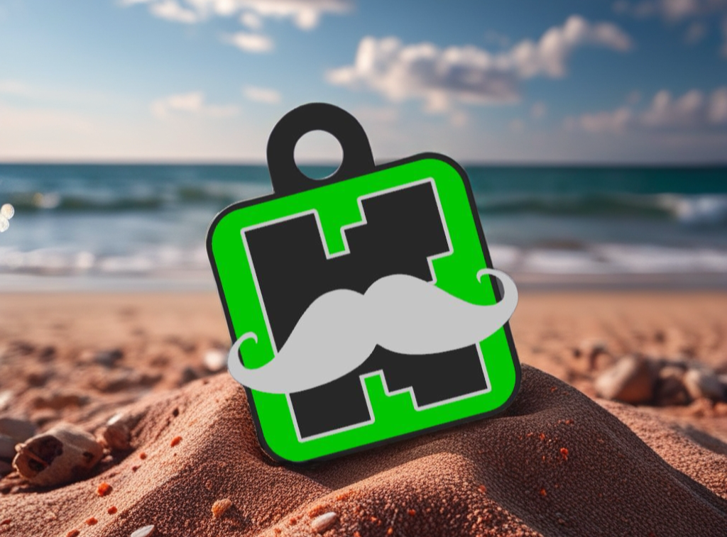 3D Smart NFC Kick Keychain!