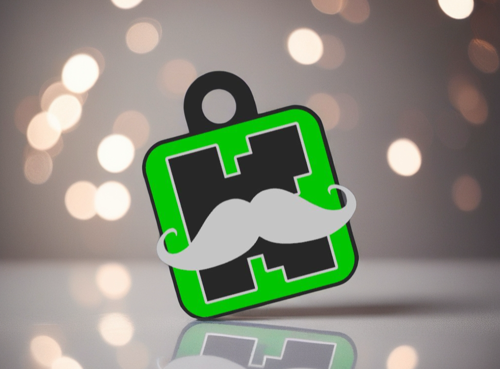 3D Smart NFC Kick Keychain!