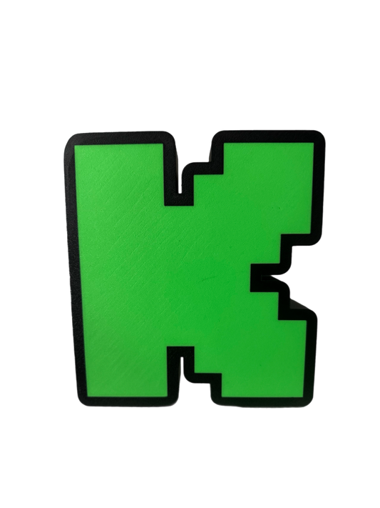 3D Kick “K” Logo Printed Light Box