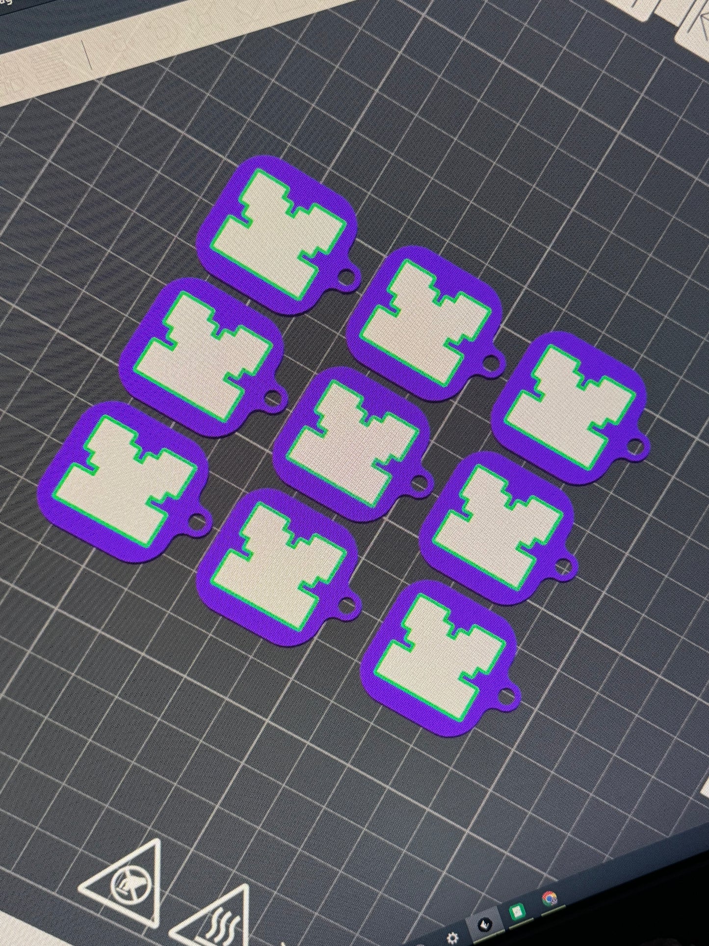 3D Smart NFC Kick Keychain!