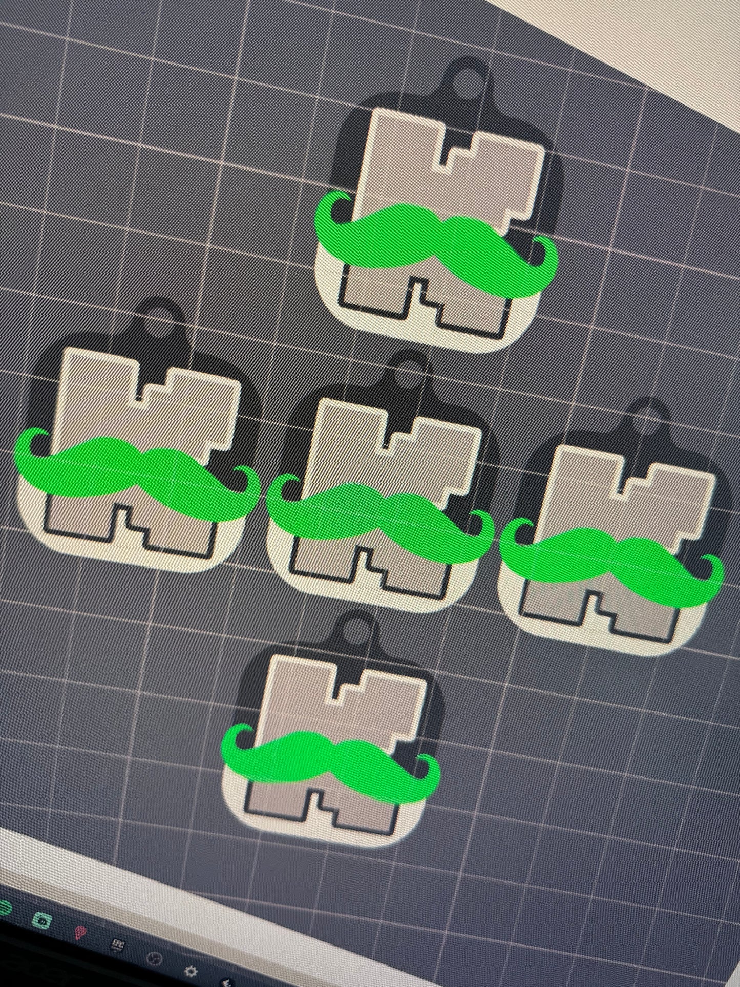 3D Smart NFC Kick Keychain!