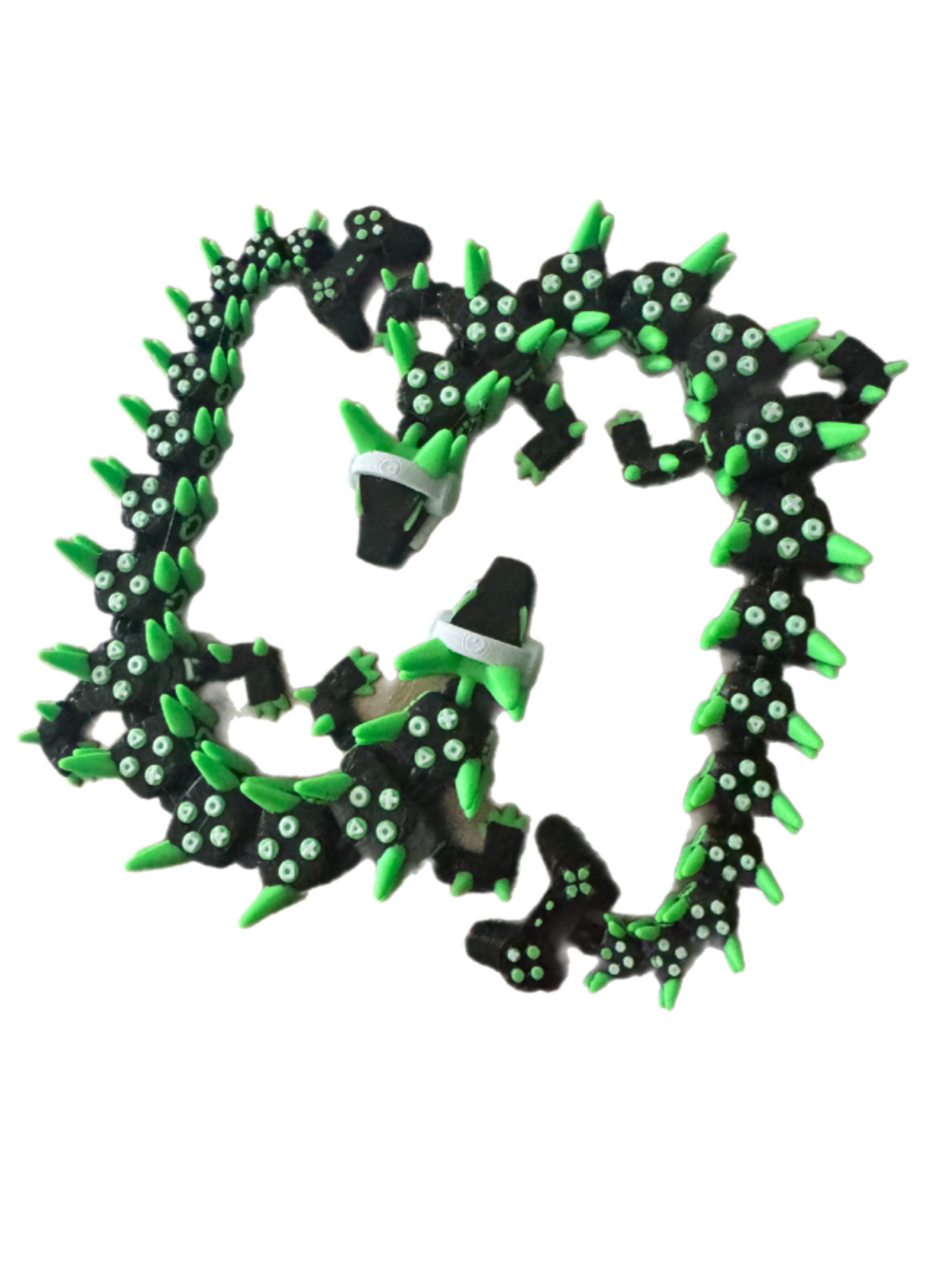 3D Printed Gamer Dragon – Custom Colors