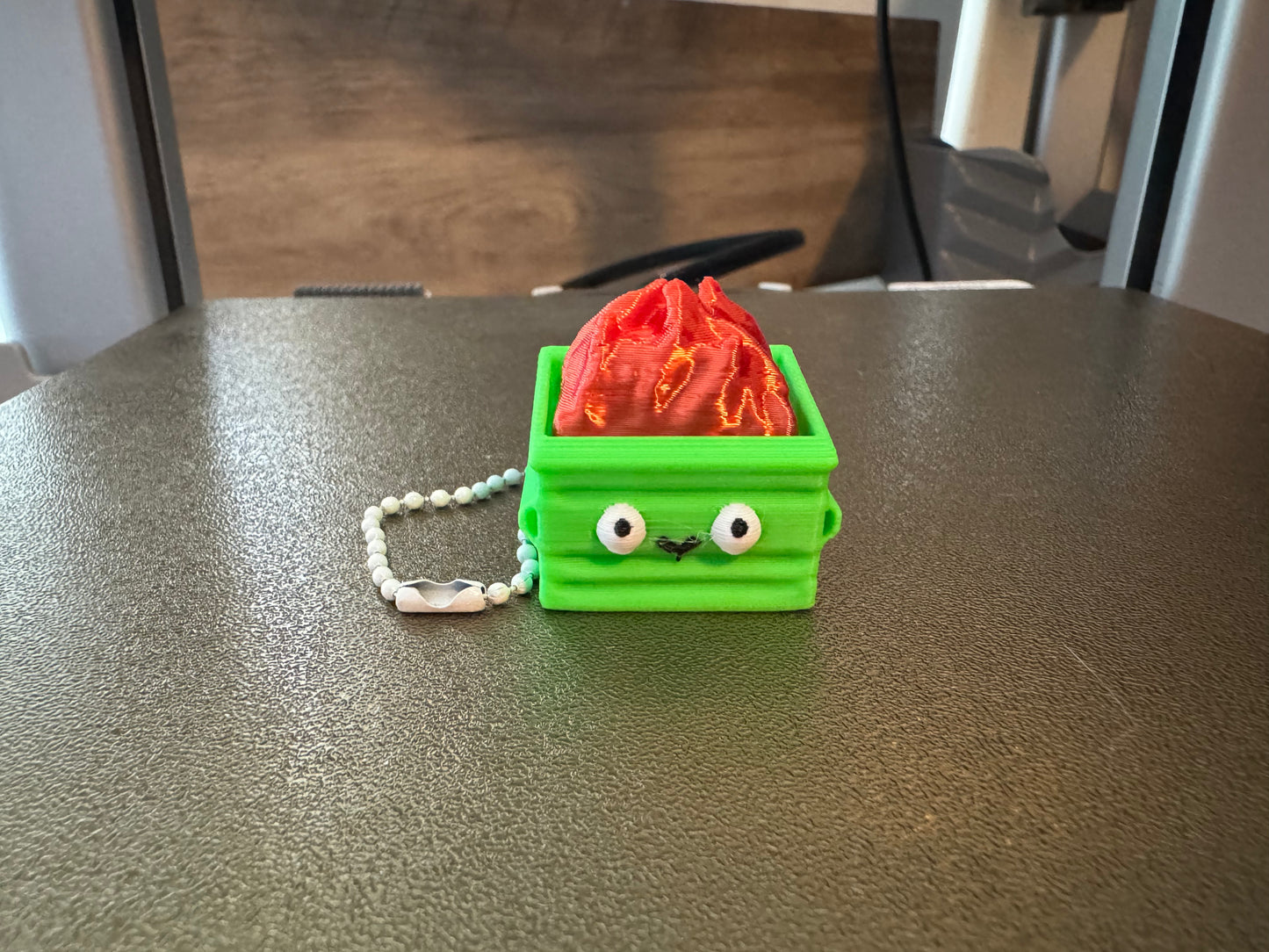 JanaBan Dumpster Fire Clicker Fidget Toy for Stress Relief