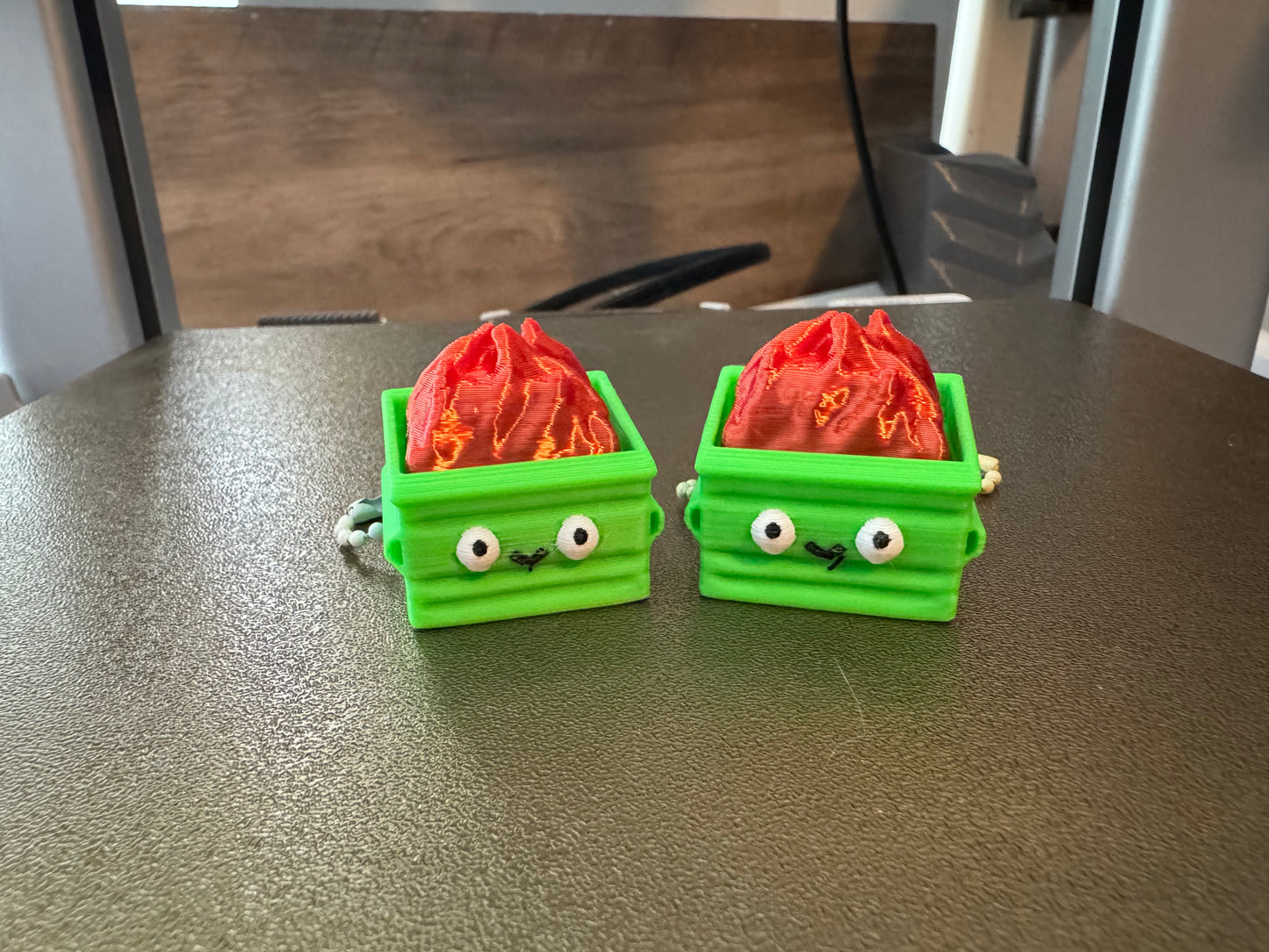 JanaBan Dumpster Fire Clicker Fidget Toy for Stress Relief