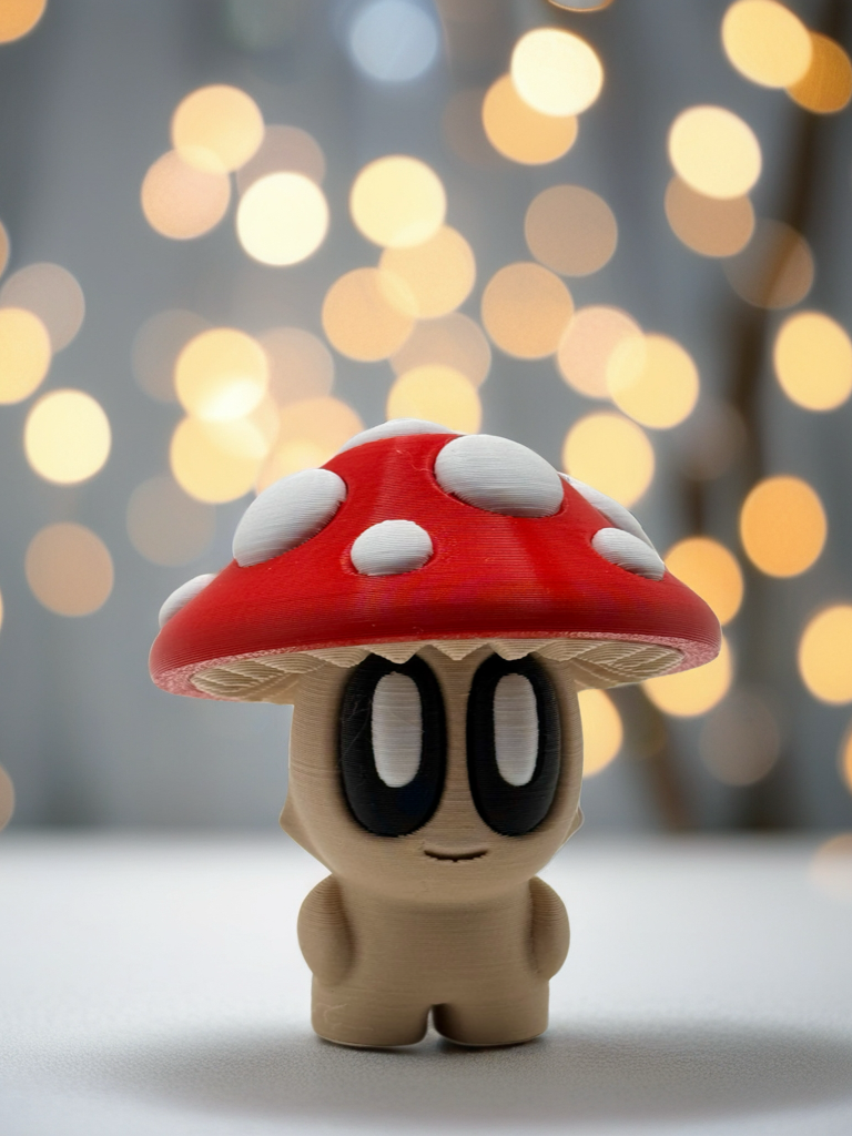 3D Printed Mushroom