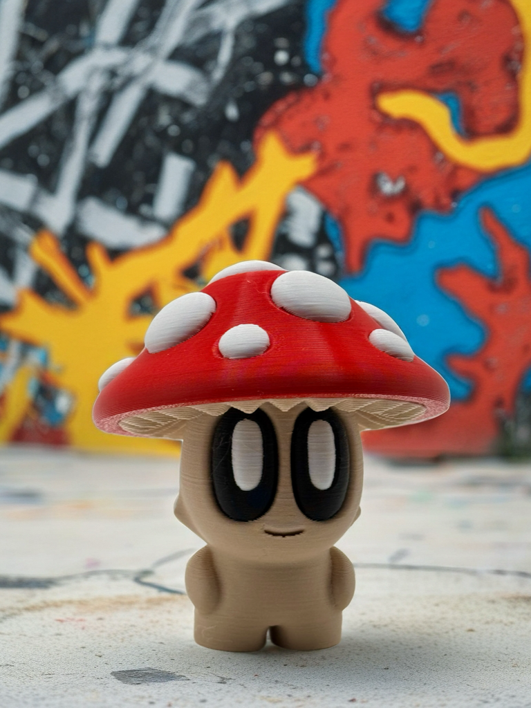 3D Printed Mushroom
