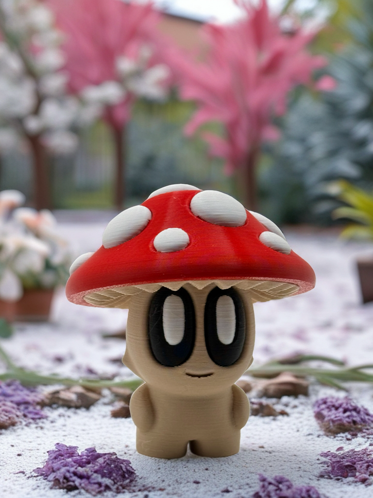 3D Printed Mushroom