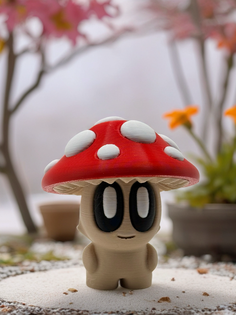 3D Printed Mushroom