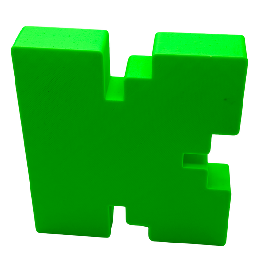 3D Printed "K" KICK Logo Streaming Block