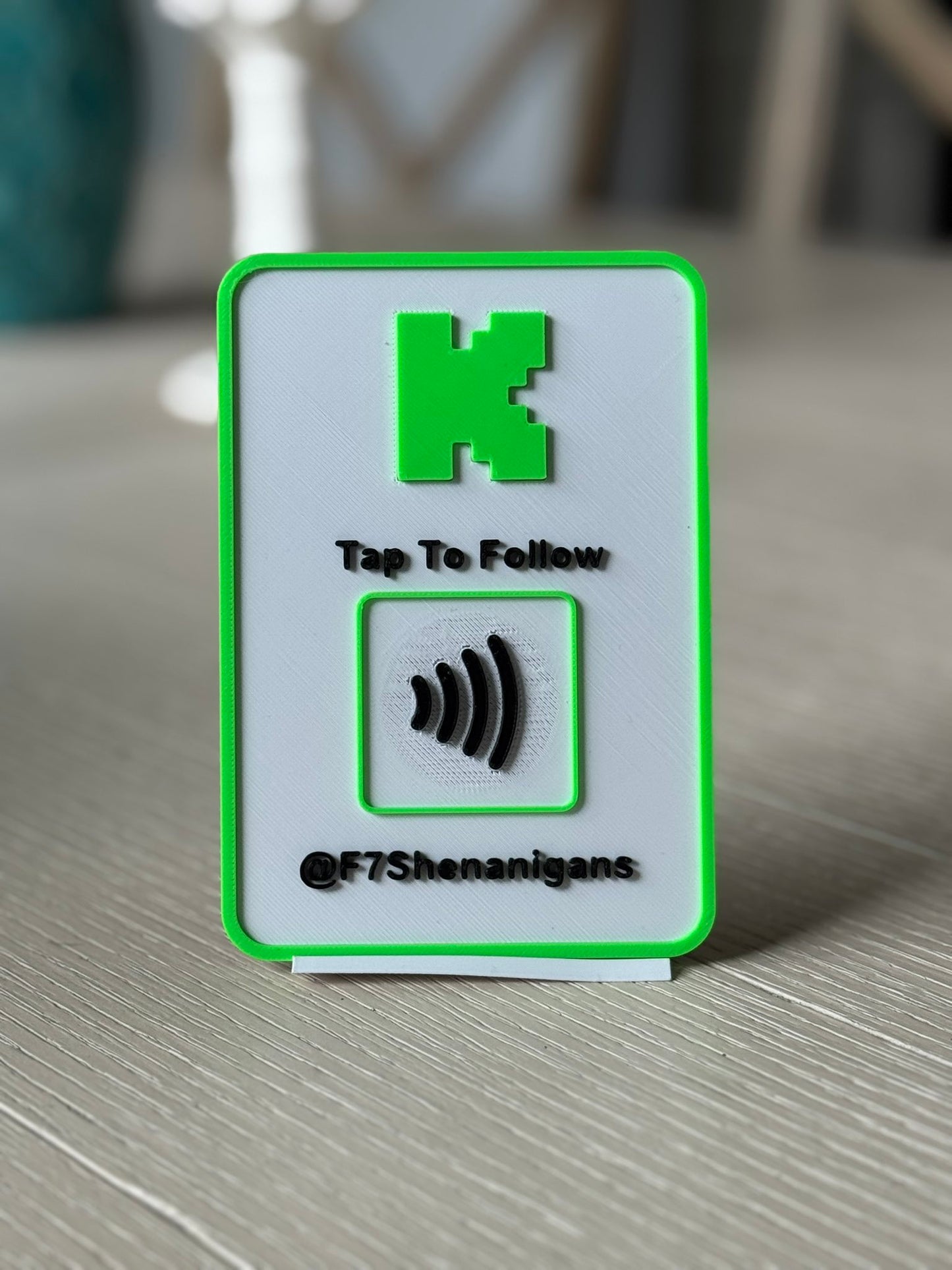 3D Kick NFC SMART SIGN for Creators!